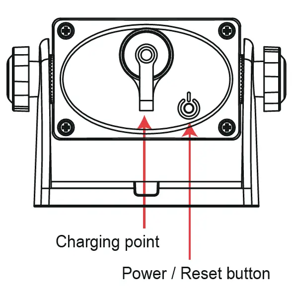 INSEECam WF818 WIFI Backup Camera with Magnetic Bracket and Built-in Rechargeable Battery 3