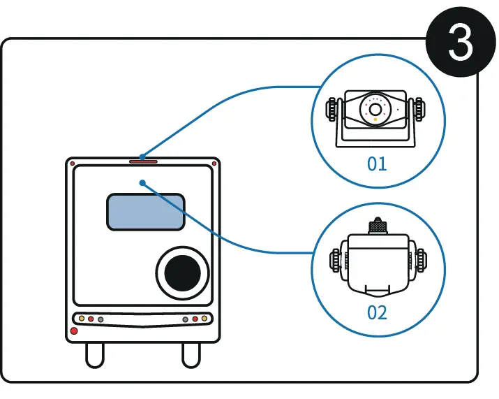 INSEECam WF818 WIFI Backup Camera with Magnetic Bracket and Built-in Rechargeable Battery 6
