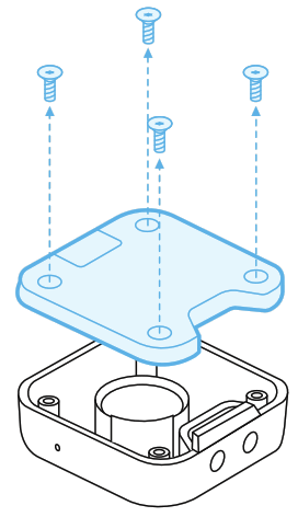 motive ES2 Environmental Sensor - Replacing the battery