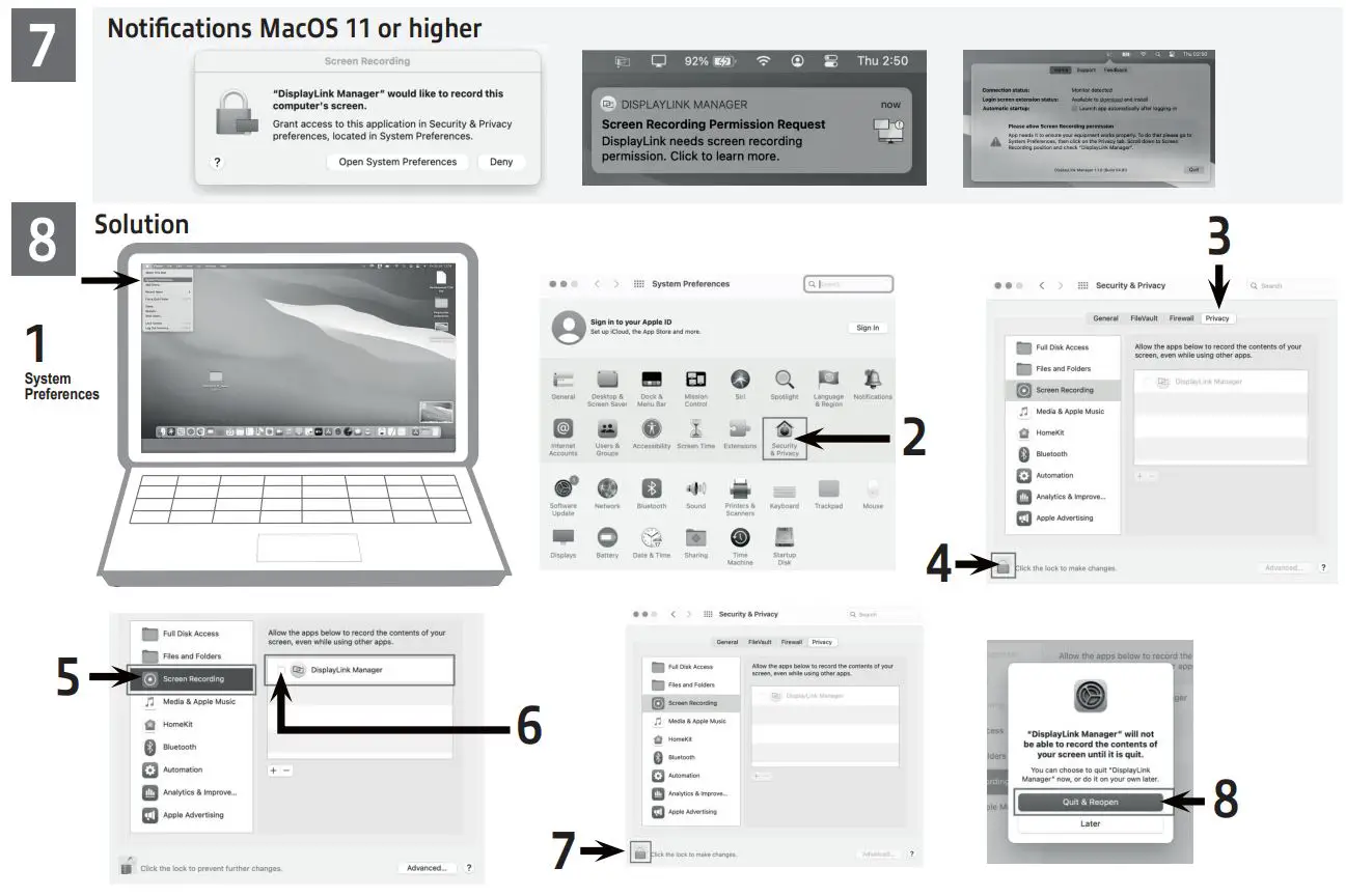ACT AC7048 USB-C Triple 4K Docking Station Installation Guide - How to use