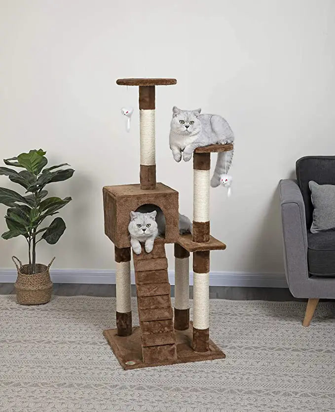 Frisco 236541 55 In Cat Tree Instruction Manual Frisco 236541 55 In Cat Tree Instruction Manual