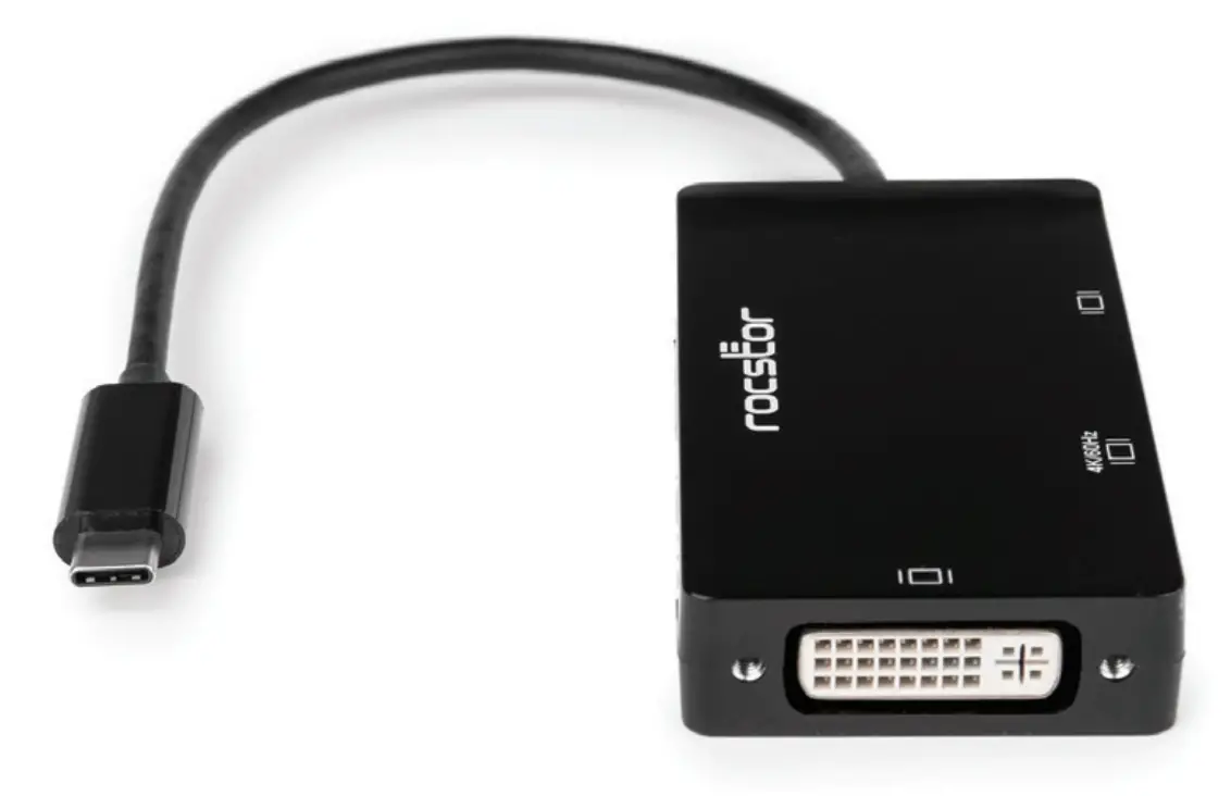 rocstor Y10A250-A1 USB Type-C Multiport Video Adapter