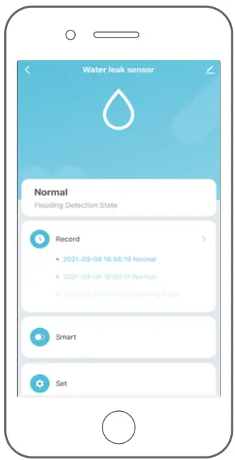 NEO NAS WS05B Zigbee Water and Flood Sensor - fig 2