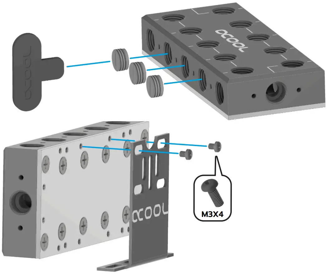 Stand bracket assembly