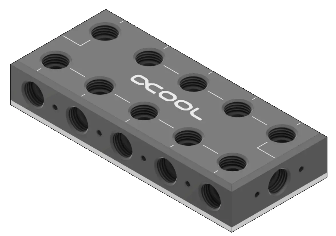 Parallel C5 Alphacool ES Distro Plate