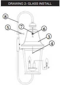 HINKLEY-10014-Leaping-Trout-Rustic-Antique-Copper-Ceiling-Light-Fixture-02