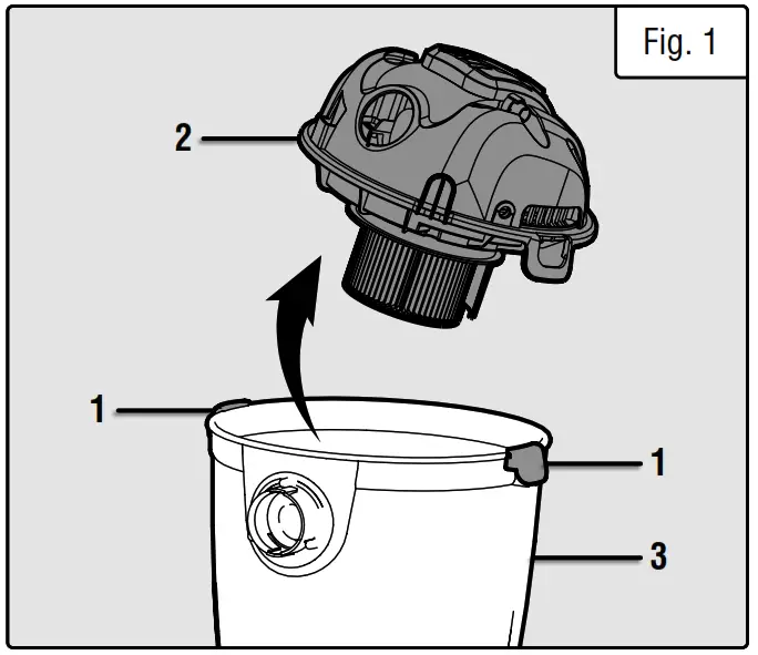 WEN VC4710 Portable Wet Dry Utility Vacuum - Figure 2