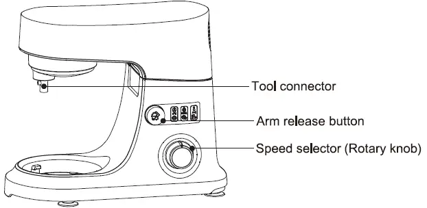 Midea MJ-KM6001W Kitchen Machine 01
