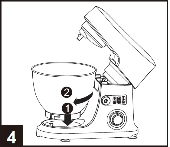 Midea MJ-KM6001W Kitchen Machine 06