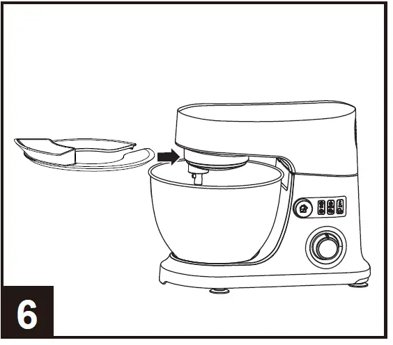 Midea MJ-KM6001W Kitchen Machine 08