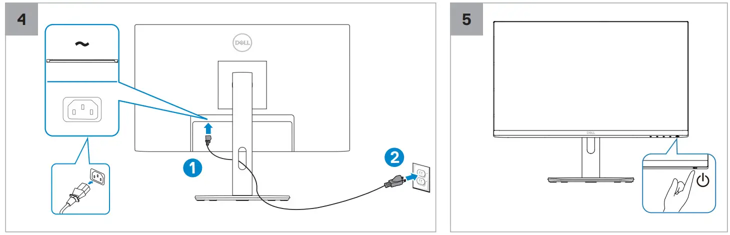 Dell S2721HS Monitor - 4