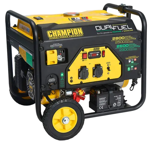 CHAMPION CPG3500E2 DF 2800W Dual Fuel Generator
