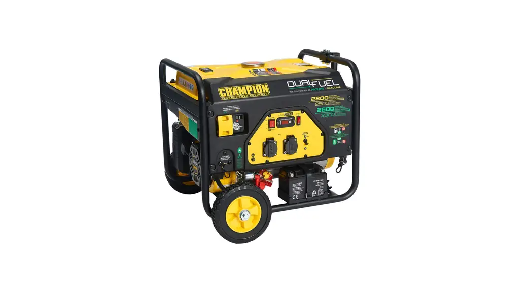 Champion Cpg3500e2-df 2800w Dual Fuel Generator Owner's Manual Champion Cpg3500e2-df 2800w Dual Fuel Generator Owner's Manual