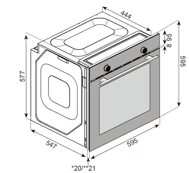 Monsher-MOE-6026-Built-in-Electric-Oven-FIG-6
