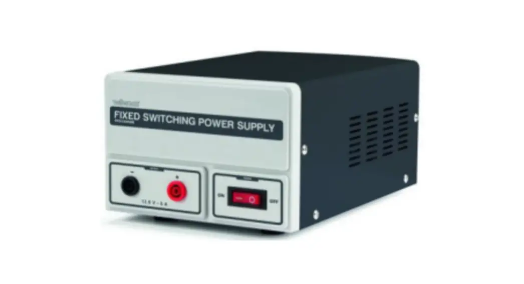 Velleman Fps1306sm Fixed Switching Mode Power Supply Instruction Manual
