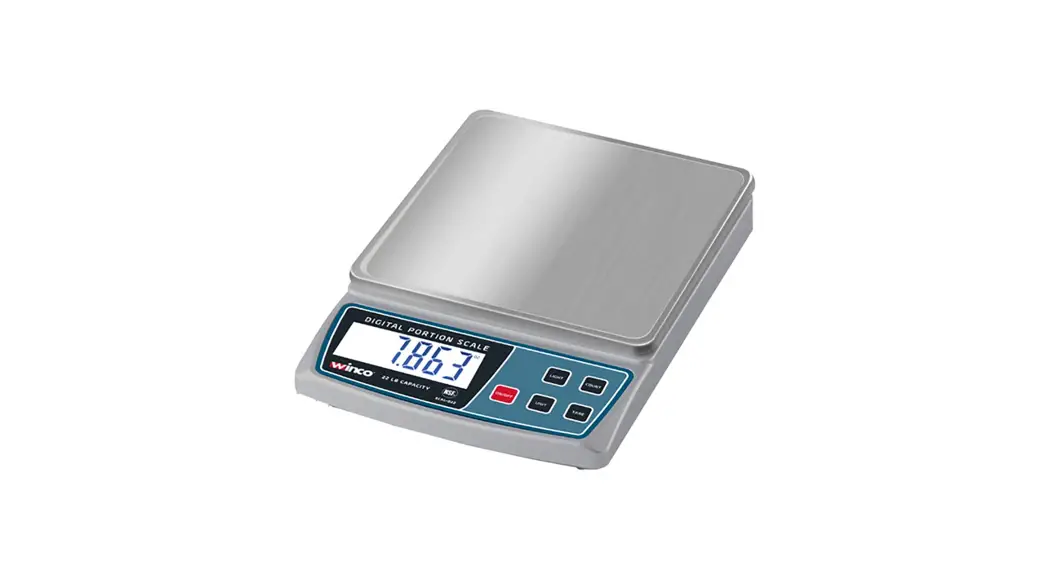 Winco Scal-d22 Digital Portion Control Scale Instruction Manual