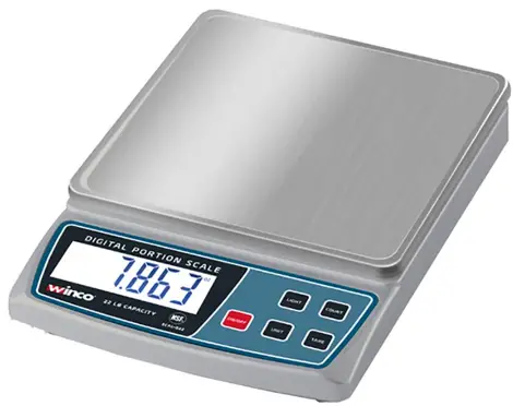 winco SCAL D22 Digital Portion Control Scale
