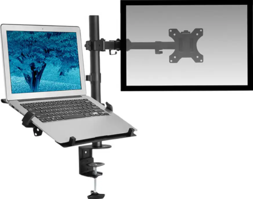 ACT AC8305 Monitor Desk Mount with Laptop Arm