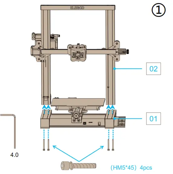 ELEGOO NEPTUNE 3 3D Printer - 3