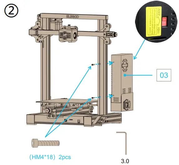 ELEGOO NEPTUNE 3 3D Printer - 4