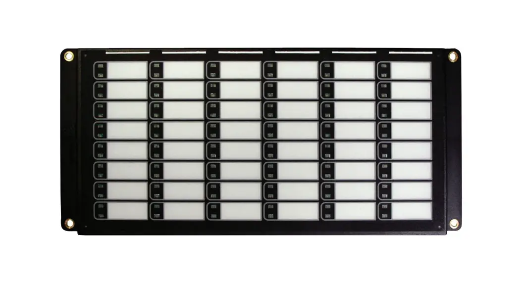 Mircom Rax-1048tzds 48-zone Remote Led Adder Annunciator Instructions