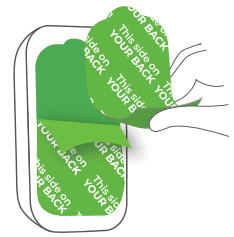 UPRIGHT GO 2 Posture Trainer -- using