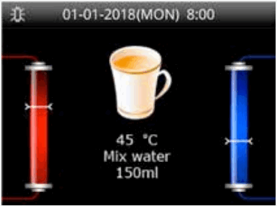 BIBO Water Bar Machine Dispenser - dispense ambient