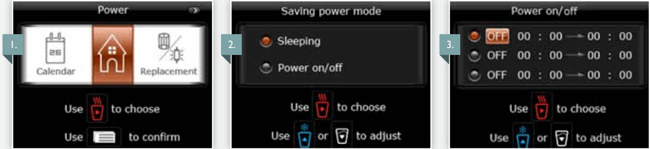 BIBO Water Bar Machine Dispenser - home screen