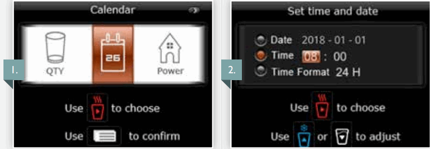 BIBO Water Bar Machine Dispenser - saving mode