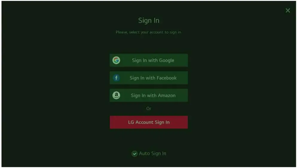 SKYTECH 43ST2203 Ultra HD Smart LED TV - Acount Management