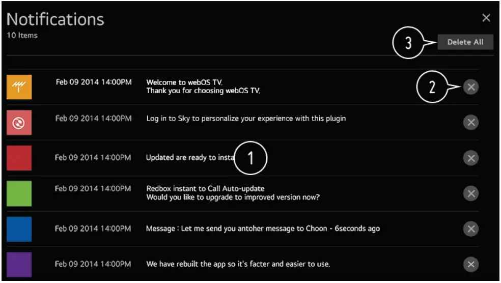 SKYTECH 43ST2203 Ultra HD Smart LED TV - Notification