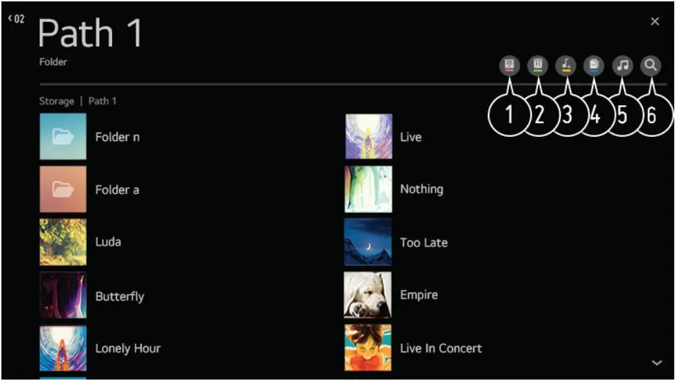 SKYTECH 43ST2203 Ultra HD Smart LED TV - Playing Music
