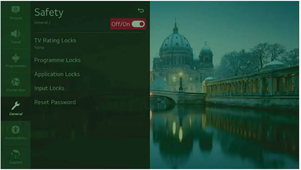 SKYTECH 43ST2203 Ultra HD Smart LED TV - Safety