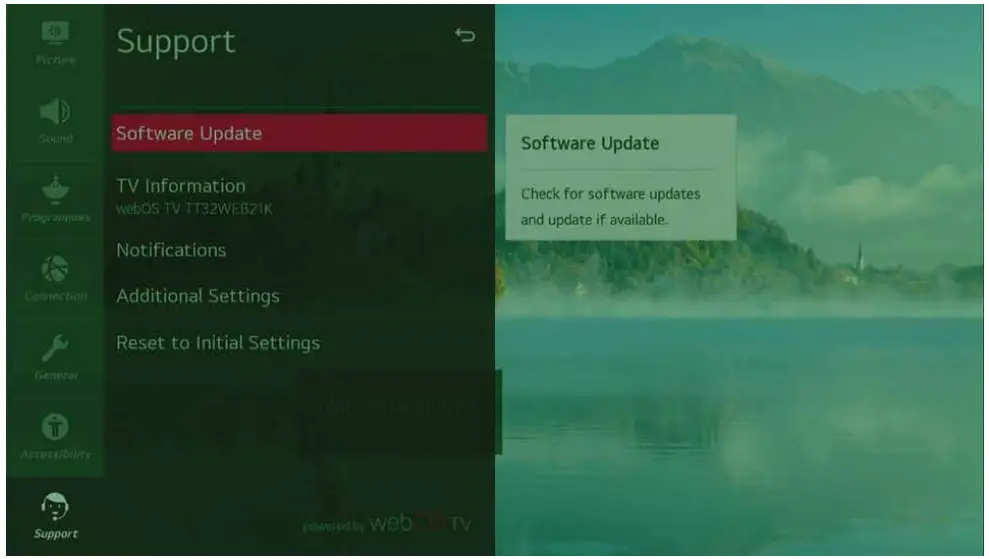 SKYTECH 43ST2203 Ultra HD Smart LED TV - Support