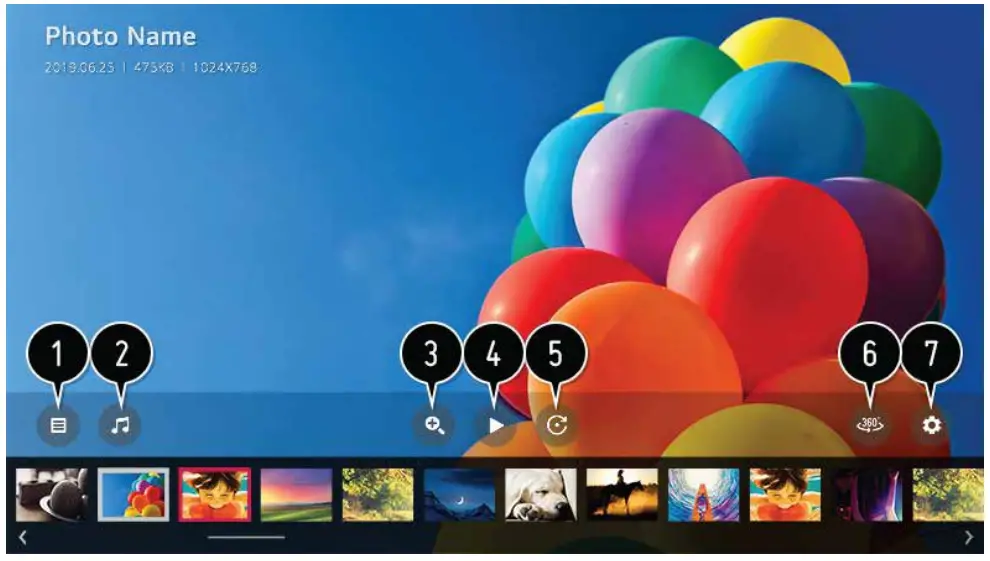 SKYTECH 43ST2203 Ultra HD Smart LED TV - Using Photo Player