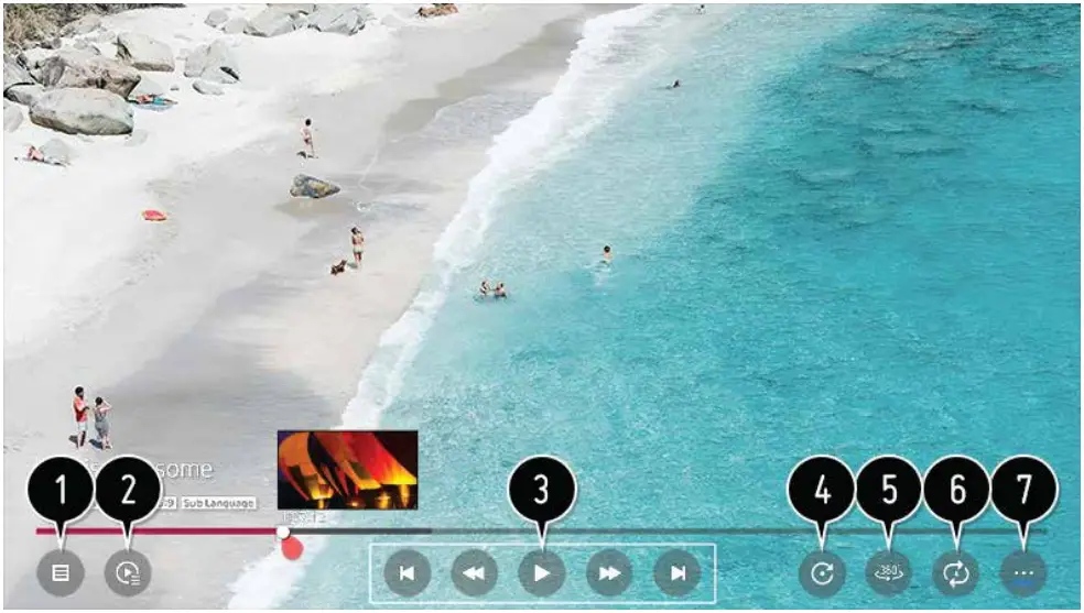 SKYTECH 43ST2203 Ultra HD Smart LED TV - Using Video Player