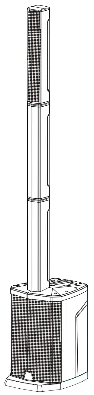 JBSYSTEMS PPC-082B Compact Battery Bluetooth TWS DJ Band
