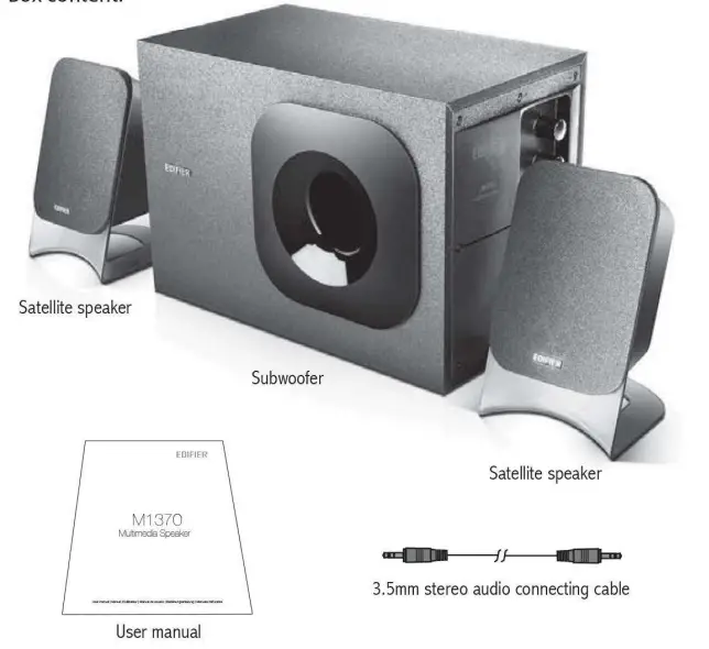 EDIFIER M1370BT Multimedia Speaker