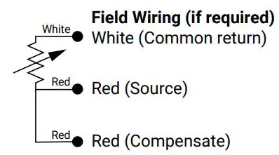 nVent RTD3CS RTD Temperature Sensors for Temperature Measurement Instruction Manual - RTD3CS AND RTD10CS WIRING