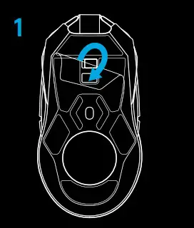 logitech LIGHTSPEED Wireless Gaming Mouse G903 - SETUP INSTRUCTIONS 1