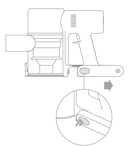 Xiaomi G9 Cordless Bagless Vacuum Cleaner- Battery Pack