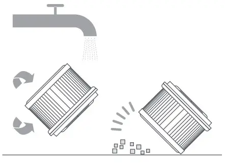 Xiaomi G9 Cordless Bagless Vacuum Cleaner- HEPA filter