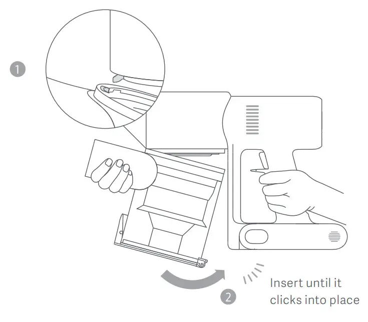 Xiaomi G9 Cordless Bagless Vacuum Cleaner-compartment