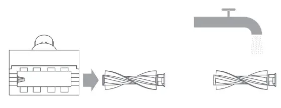 Xiaomi G9 Cordless Bagless Vacuum Cleaner- rinse and clean