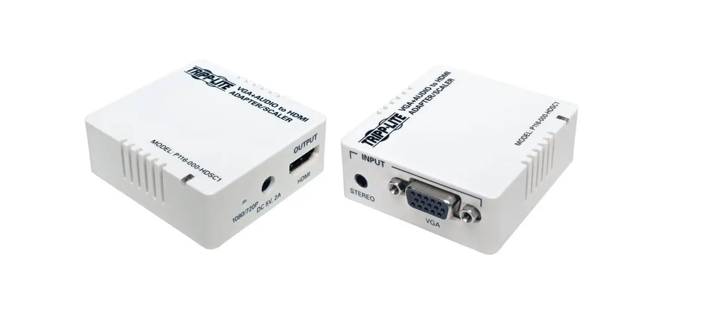 Tripp-lite P116-000-hdsc1 Vga With Audio To Hdmi Converter With Scaler Function Owner's Manual