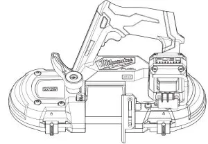 milwaukee M12 FBS64 Compact Fuel Band Saw