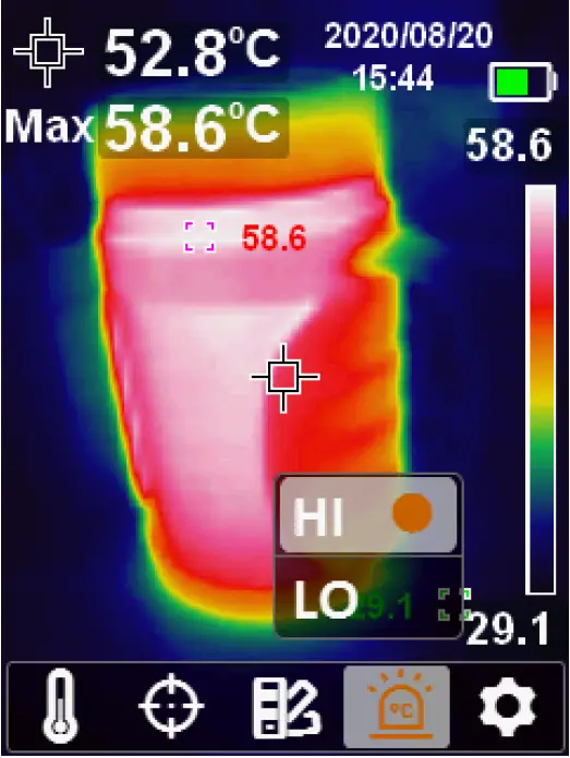 High & Low Temperature Alarm