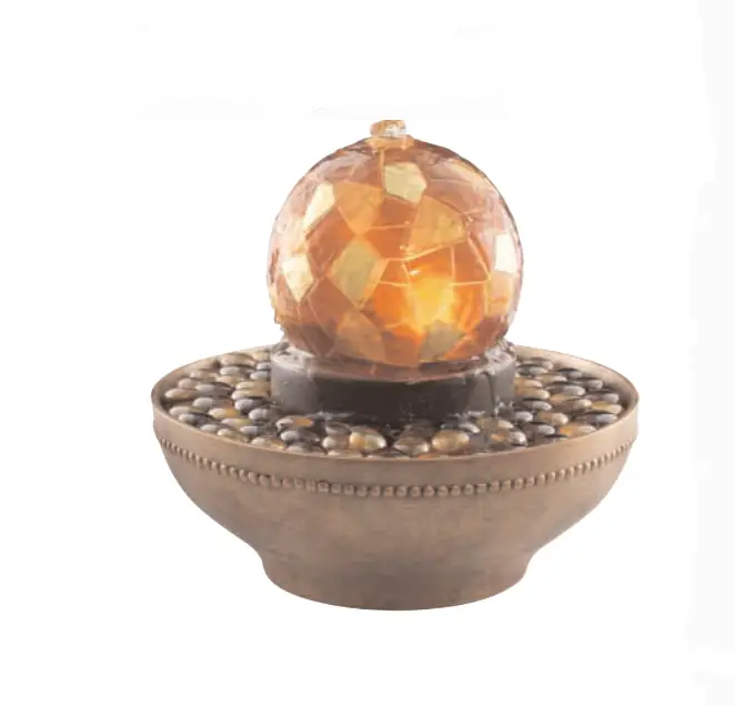Homedics Wfl-art Envirascape Artesian Globe Illuminated Tabletop Relaxation Fountain Instruction Manual And Warranty Information