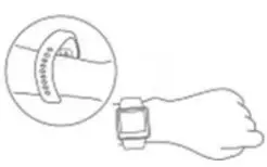 DAS-4 SP20 Black Rubber Strap Smartwatch User Manual - Function Instruction