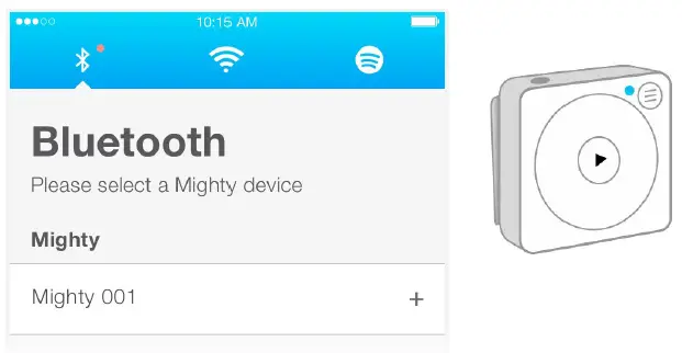 Connecting Mighty to the App